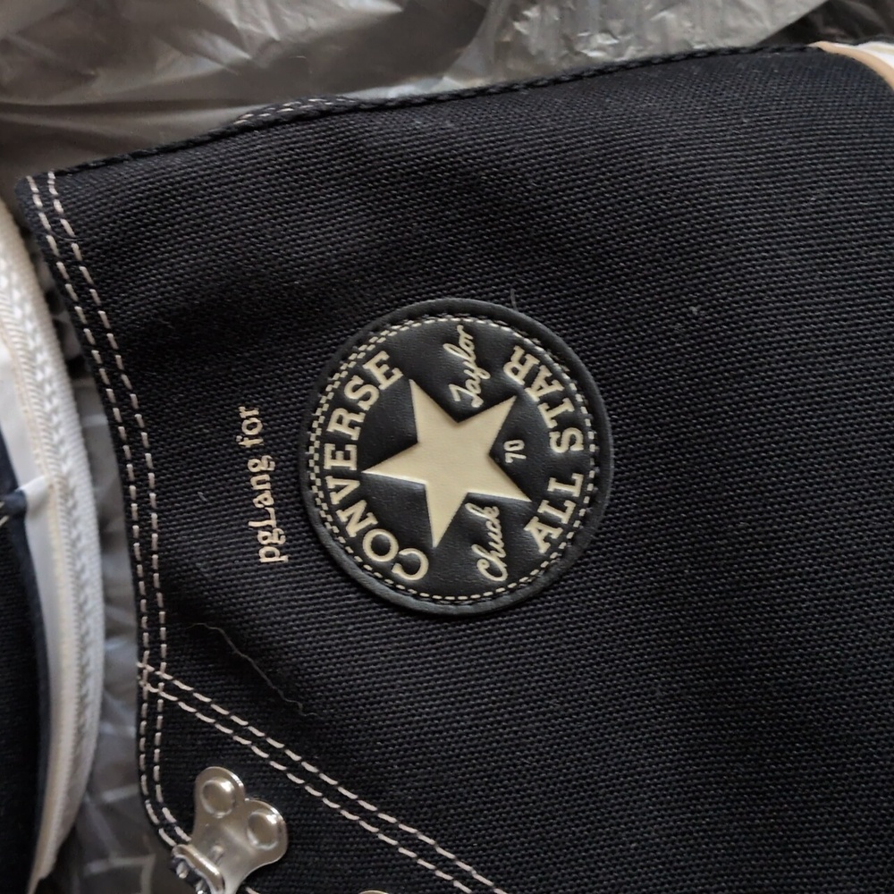Pglang For Converse Chuck Taylor All Star Black High Tops